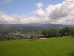 Pohled na Krkonoše