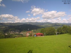 Pohled na Krkonoše