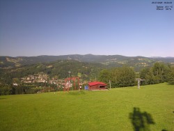 Pohled na Krkonoše