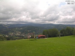 Pohled na Krkonoše