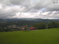 Pohled na Krkonoše