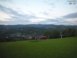 Pohled na Krkonoše