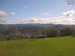 Pohled na Krkonoše