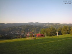 Pohled na Krkonoše