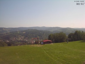 Skiareál Kamenec - Jablonec nad Jizerou - Pohled na Krkonoše - 31.7.2026 v 10:45 Skiareál Kamenec - Jablonec nad Jizerou - Pohled na Krkonoše - 31.7.2026 v 10:45