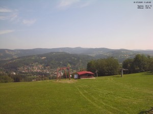 Skiareál Kamenec - Jablonec nad Jizerou - Pohled na Krkonoše - 31.7.2026 v 11:45 Skiareál Kamenec - Jablonec nad Jizerou - Pohled na Krkonoše - 31.7.2026 v 11:45