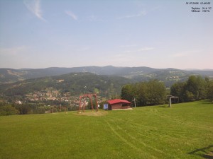 Skiareál Kamenec - Jablonec nad Jizerou - Pohled na Krkonoše - 31.7.2026 v 12:45 Skiareál Kamenec - Jablonec nad Jizerou - Pohled na Krkonoše - 31.7.2026 v 12:45