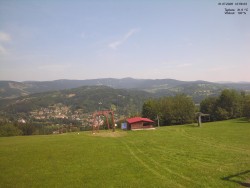 Pohled na Krkonoše