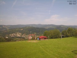 Pohled na Krkonoše