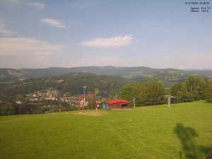 Skiareál Kamenec - Jablonec nad Jizerou - Pohled na Krkonoše - 31.7.2026 v 16:45 Skiareál Kamenec - Jablonec nad Jizerou - Pohled na Krkonoše - 31.7.2026 v 16:45