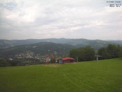 Pohled na Krkonoše