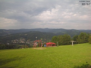 Skiareál Kamenec - Jablonec nad Jizerou - Pohled na Krkonoše - 31.7.2026 v 17:45 Skiareál Kamenec - Jablonec nad Jizerou - Pohled na Krkonoše - 31.7.2026 v 17:45