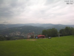 Pohled na Krkonoše