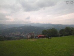 Blick auf das Riesengebirge