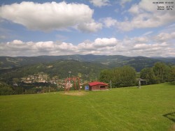 Pohled na Krkonoše