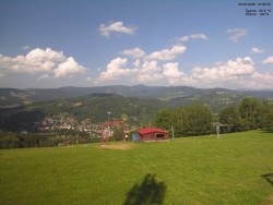 Pohled na Krkonoše
