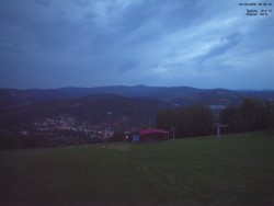 Pohled na Krkonoše