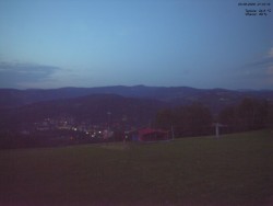 Pohled na Krkonoše