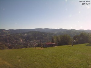 Ośrodek narciarski Kamenec – Jablonec nad Jizerą - Widok na Karkonosze - 8.8.2026 v 08:45 Ośrodek narciarski Kamenec – Jablonec nad Jizerą - Widok na Karkonosze - 8.8.2026 v 08:45