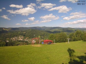 Ośrodek narciarski Kamenec – Jablonec nad Jizerą - Widok na Karkonosze - 8.8.2026 v 16:45 Ośrodek narciarski Kamenec – Jablonec nad Jizerą - Widok na Karkonosze - 8.8.2026 v 16:45