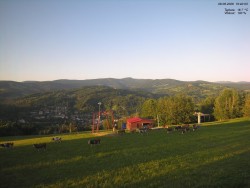 Widok na Karkonosze