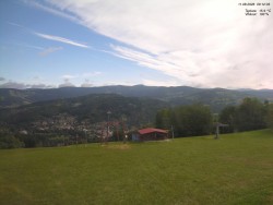 Pohled na Krkonoše