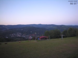 Skiareál Kamenec - Jablonec nad Jizerou - Pohled na Krkonoše - 15.8.2026 v 20:30 Skiareál Kamenec - Jablonec nad Jizerou - Pohled na Krkonoše - 15.8.2026 v 20:30