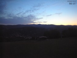 Pohled na Krkonoše