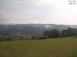 Pohled na Krkonoše