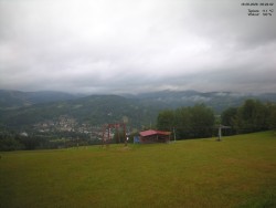 Pohled na Krkonoše
