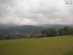 Pohled na Krkonoše