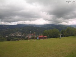 Pohled na Krkonoše