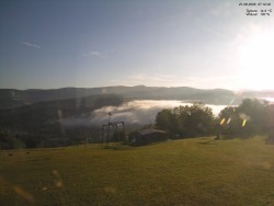 Pohled na Krkonoše