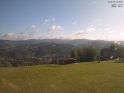 Pohled na Krkonoše