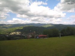 Pohled na Krkonoše