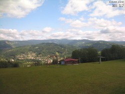 Pohled na Krkonoše