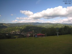 Pohled na Krkonoše