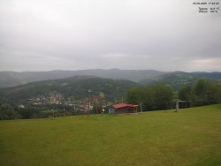 Pohled na Krkonoše