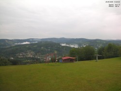 Pohled na Krkonoše