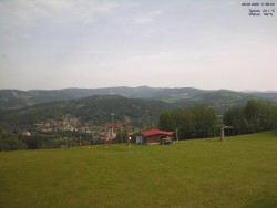 Pohled na Krkonoše
