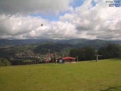 Pohled na Krkonoše