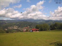 Pohled na Krkonoše