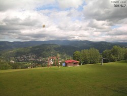 Pohled na Krkonoše