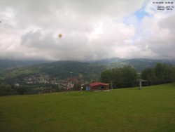 Pohled na Krkonoše