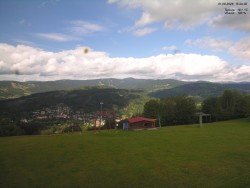 Pohled na Krkonoše