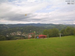 Pohled na Krkonoše
