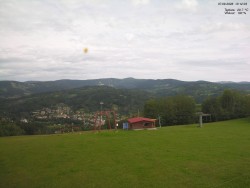 Pohled na Krkonoše