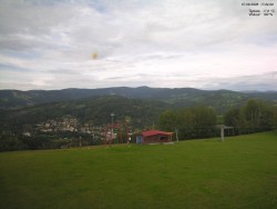 Pohled na Krkonoše