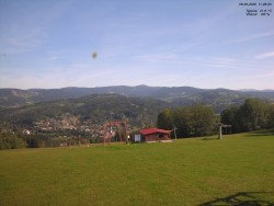Widok na Karkonosze