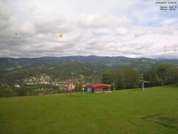 Pohled na Krkonoše